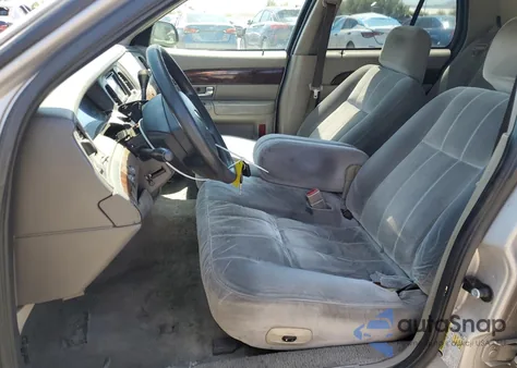 2006 Mercury Grand Marquis Gs z USA, uszkodzony, nr VIN 2MEFM74W26X606852